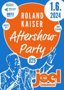 Roland Kaiser Aftershow Party am 01.06.2024