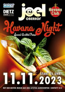 Havana Night am 11.11.2023