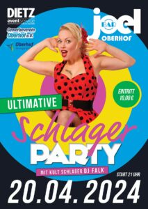 Ultimative Schlager Party am 20.04.2024