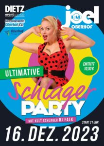 Ultimative Schlager Party am 16.12.2023